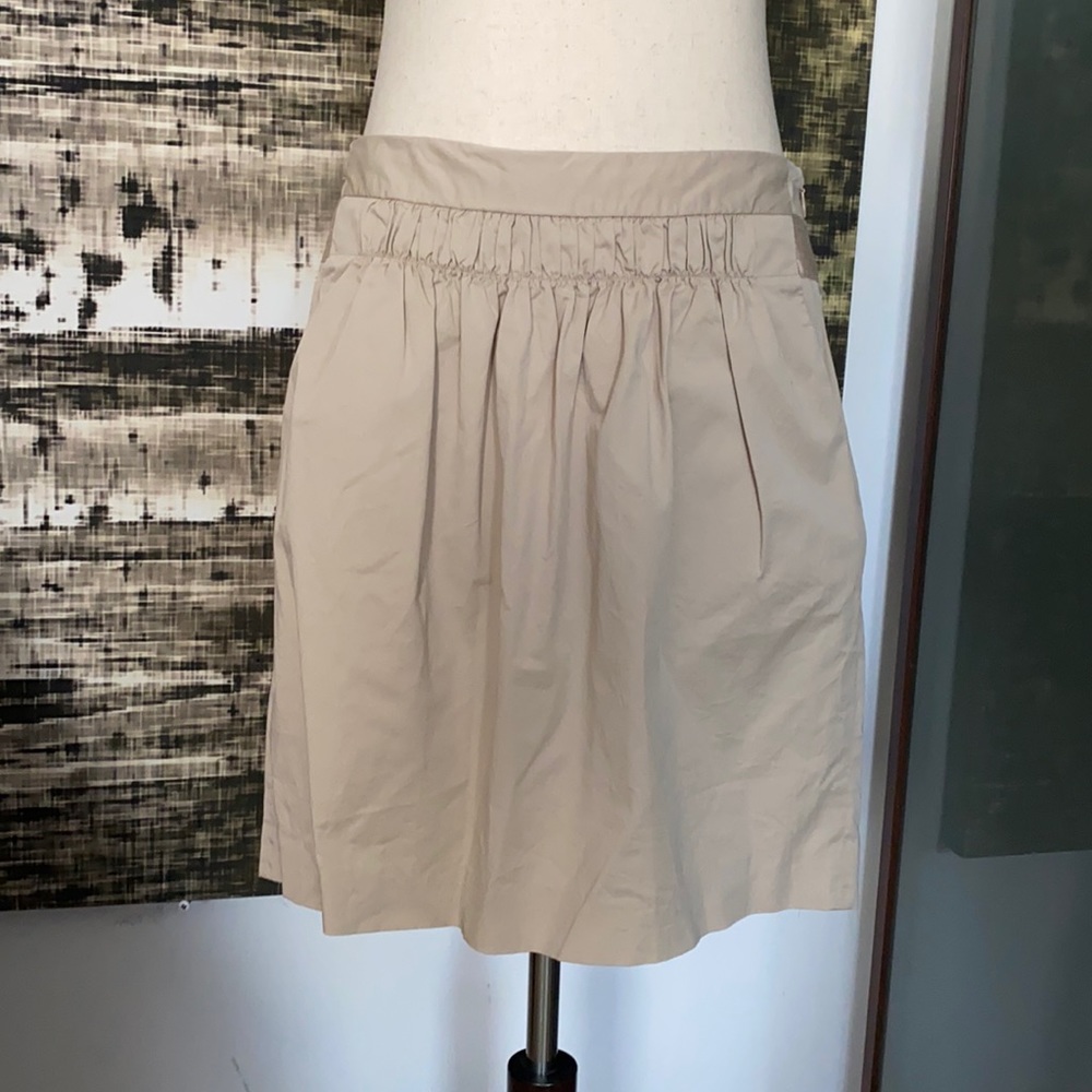 BANANA REPUBLIC beige skirt 6